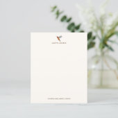 Aangepast papier voor Hummingbird Stationery (Staand voorkant)