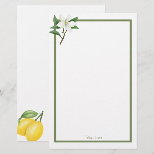 Aangepast papier voor kantoorbenodigdheden (Voorkant / Achterkant)