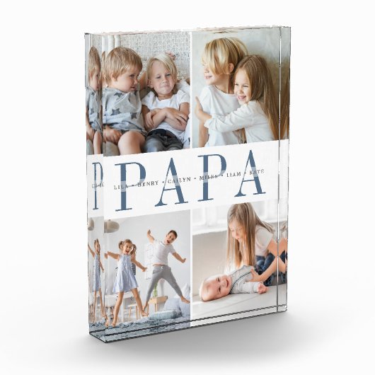 Aangepast papier voor kleinkinderen fotoblokken (Links)