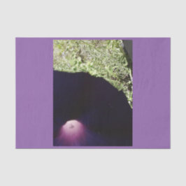 Aangepast papier voor Paarse Floral