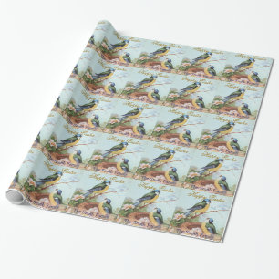 Aangepast papier voor paasblauwvogel