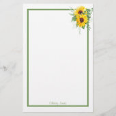 Aangepast papier voor zonnebloempitten (Voorkant)