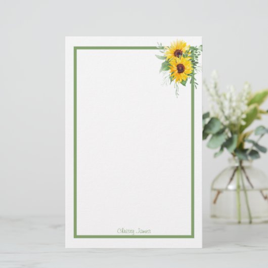 Aangepast papier voor zonnebloempitten (Staand voorkant)