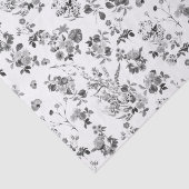 Aangepast papier voor zwart-wit, Floral (Detail)