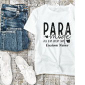 Aangepast "Para Mode" Paraprofessional T-shirt