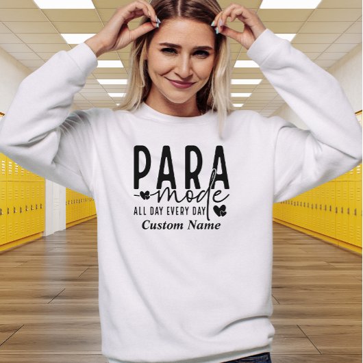 Aangepast "Para Mode" Paraprofessional T-shirt