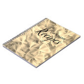 Aangepast pasta-fotorecept, spiraallaptop notitieboek (Linkerzijde)