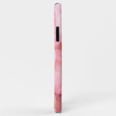 Aangepast pasta-Roos Blush roze bellenpatroon Case-Mate iPhone Case (Achterkant/rechts)