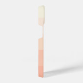 Aangepast pasteurpatroon voor Oranje strepen iPhone Hoesje (Rechterkant)