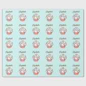 Aangepast pastpapier voor jumpkoeken op jaardag cadeaupapier (Vlak)