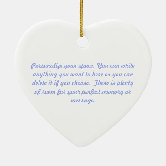 Aangepast patchwork Quilters keramisch Ornament (Achterkant)