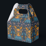 Aangepast  patroon Medieval stijl Bedankdoosjes<br><div class="desc">Een prachtig handgetekend patroon dat doet denken aan klassieke en middeleeuwse stijlen die statelijke huizen versierd hebben. Met rijke, opulente kleuren en een warm palet heeft dit ontwerp een tijdloze schoonheid. U kunt dit ontwerp personaliseren om het nog specifieker te maken. Voeg om het even welke tekst toe door op...</div>