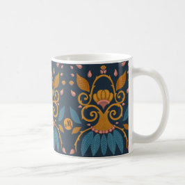 Aangepast patroon Medieval stijl Koffiemok