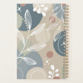Aangepast patroon Monogram 2025 Planner (Achterkant)