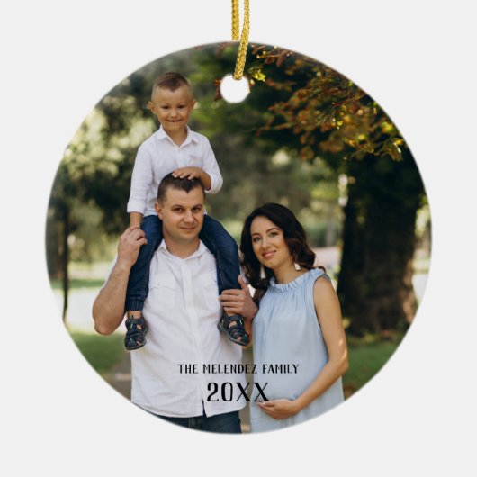 Aangepast patroon van Cactus Cute Cactus Keramisch Ornament (Voorkant)