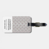 Aangepast  patroon van Photo Centraal Bagagelabel (Achterkant horizontaal)