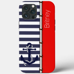 Aangepast patroon voor het bevestigen van ankerpun iPhone 13 pro max hoesje