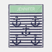 Aangepast patroon voor standaard analoge illustrat fleece deken (Voorkant)