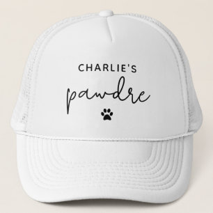 Aangepast pawdre Typografie Dog Dad New Dog Owner Trucker Pet
