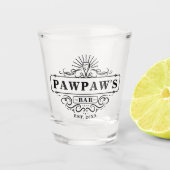 Aangepast pawpaw-jaar voor ingesteld glas (Voorkant)