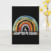Aangepast Pe-team Ck naar school Leraar Aangepaste Kaart (Gele Bloem)