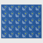 Aangepast pekeltennisspeelpapier cadeaupapier (Vlak)