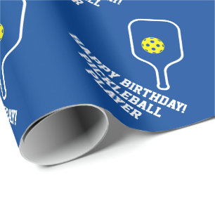 Aangepast pekeltennisspeelpapier cadeaupapier