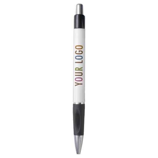 Aangepast pennenbedrijf logo beurs give-away bulk pen (Voorkant Verticaal)