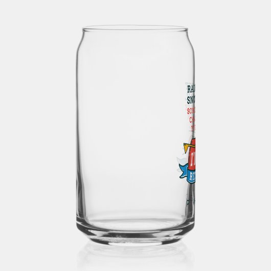 Aangepast pensioen postpersoneel in ruste Postdien Blikvorm Glas (Rechts)