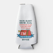 Aangepast pensioen postpersoneel in ruste Postdien Flesjeskoeler (Voorkant)