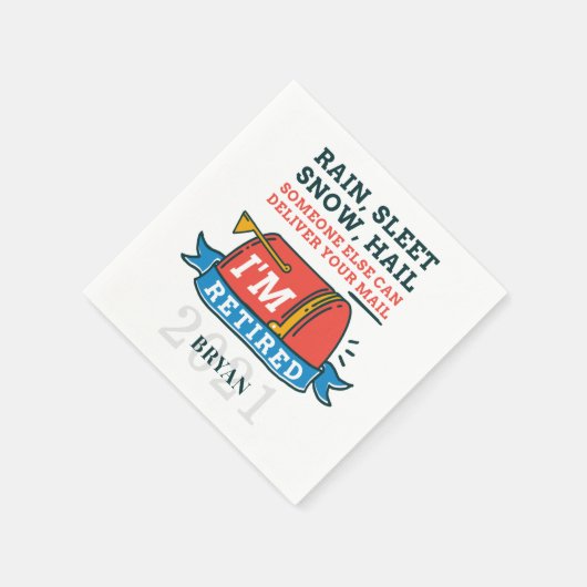 Aangepast pensioen postpersoneel in ruste Postdien Servet (Hoek)