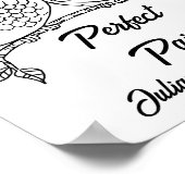 Aangepast perfect paar koppel poster (Hoek)