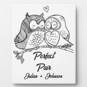 Aangepast perfect paar matching koppel fotoplaat (Voorkant)