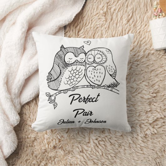 Aangepast perfect paar matching koppel kussen (Deken)