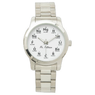 Aangepast periodiek overzicht van wetenschappelijk horloge