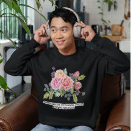 Aangepast personaliseer het Donkere Citaat van het Trui