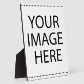 aangepast personaliseren doe het zelf Jubilea Fotoplaat (Zijkant)
