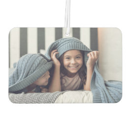 Aangepast personaliseren twee foto's luchtverfrisser