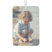 Aangepast personaliseren twee foto's luchtverfrisser (Achterkant)