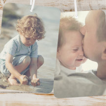 Aangepast personaliseren twee foto's