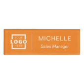 Aangepast personeel voor zakelijke Logo Naambadge (Voorkant)