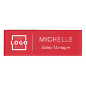 Aangepast personeel voor zakelijke Logo Naambadge (Voorkant)