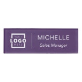 Aangepast personeel voor zakelijke Logo Naambadge (Voorkant)