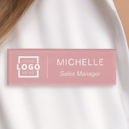 Aangepast personeel voor zakelijke Logo Naambadge