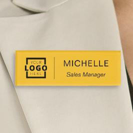 Aangepast personeel voor zakelijke Logo Naambadge