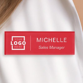 Aangepast personeel voor zakelijke Logo Naambadge