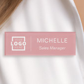 Aangepast personeel voor zakelijke Logo Naambadge