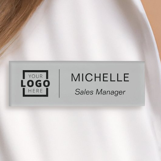 Aangepast personeel voor zakelijke Logo Naambadge