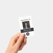 Aangepast personeelsbadge met fotologo, Qrcode Badge (Handheld)