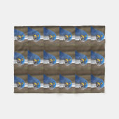 aangepast persoonlijk doe-het-zelf-project thuis fleece deken (Voorkant (Horizontaal))